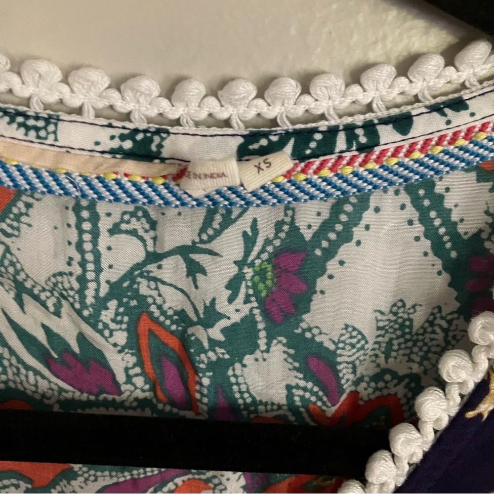 Anthropologie Lilka Patchwork Babydoll Dress - Picture 9 of 11